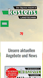 Mobile Screenshot of kastens.de